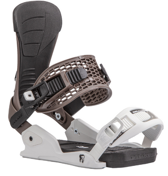 Wiązania snowboardowe Drake Fifty Rtb chocolate/white