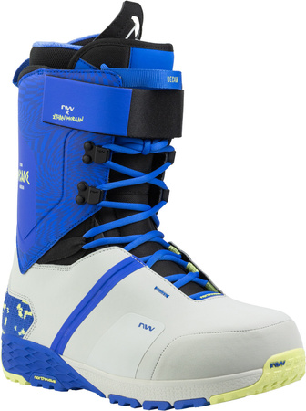 Męskie Buty snowboardowe Northwave - Decade Pro light grey/electric blue