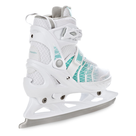 Rolki Regulowane RAVEN Crystal White/Mint