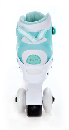 Rolki Regulowane RAVEN Laguna White/Mint