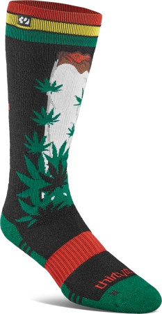 Męskie Skarpety Snowboardowe - ThirtyTwo Tm Merino green