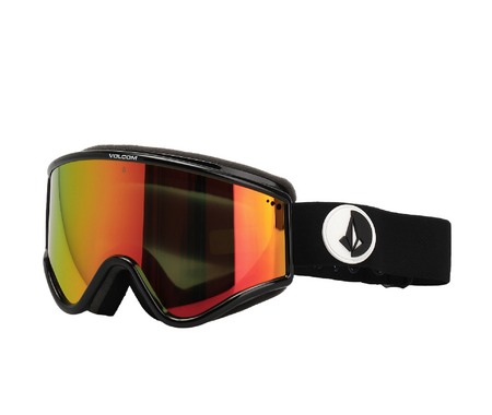 Gogle Volcom Yae gloss black red chrome