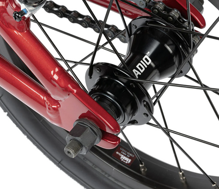 Rower BMX Wyczynowy Radio Dice 14" Candy Red