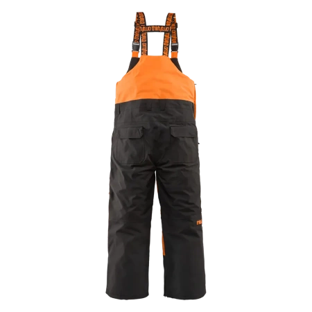 Męskie Spodnie snowboardowe - ThirtyTwo Basement Bib Orange