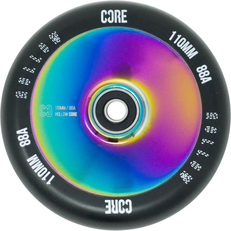 Kółko Do Hulajnogi Wyczynowej - CORE Hollowcore V2 Neochrome/Black