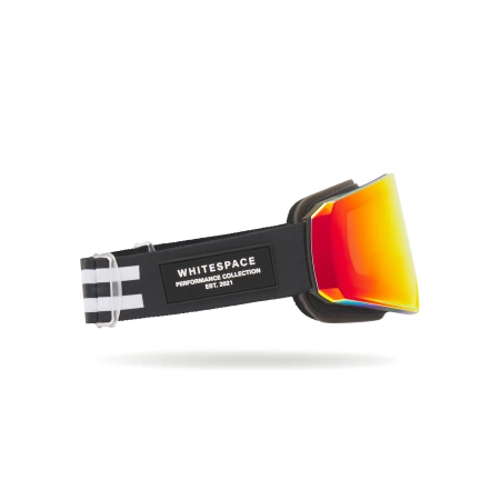  Gogle narciarskie Whitespace MD Icon White/Black/Fire Lens