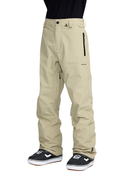 Męskie Spodnie snowboardowe - Volcom L Gore Tex moose green