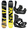 Męski zestaw snowboardy Raven Barracuda Carbon 