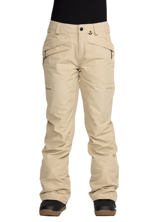 Damskie Spodnie snowboardowe Volcom Kanyon Ins Gore oatmeal