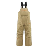 Męskie Spodnie snowboardowe - ThirtyTwo Basement Bib khaki