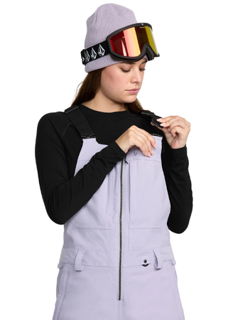 Damskie Spodnie snowboardowe Volcom Swift Bib Overall lavender aura