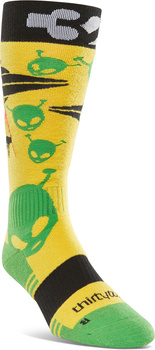 Skarpety snowboardowe ThirtyTwo - TM Merino yellow