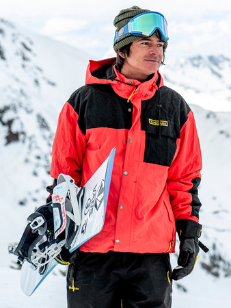 Męska Kurtka snowboardowa Volcom Longo Gore Tex orange 2024
