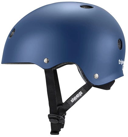 Kask Triple eight - Deep Cover Navy Mat