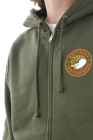 Bluza Antihero - Eagle Round Zip army