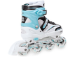 Rolki Regulowane Novum White/Mint