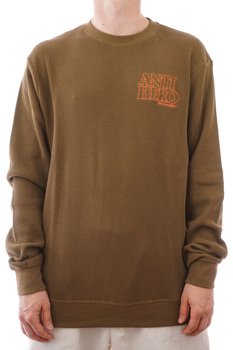 Bluza Antihero - Crew Lil Hero brown