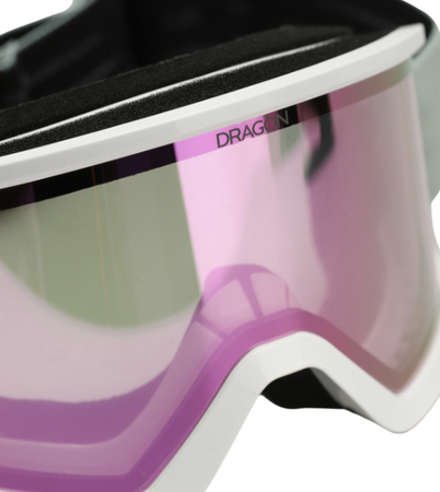 Gogle Snowboardowe - Dragon DX3 OTG mineral/lumalens pink ion