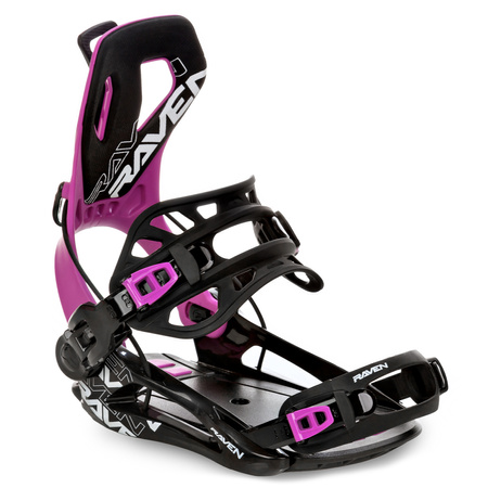 Wiązania Snowboardowe RAVEN Fastec FT360 Fuchsia