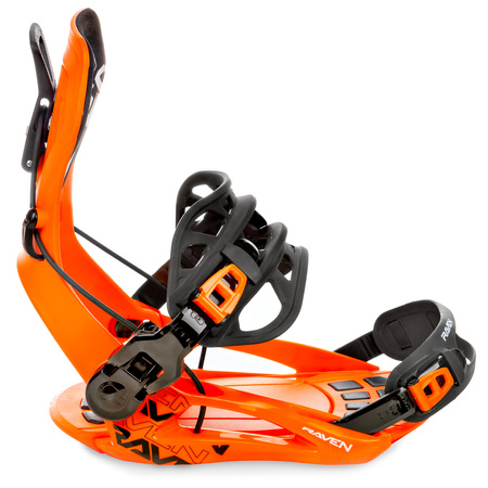 Wiązania Snowboardowe RAVEN Fastec FT360 Orange