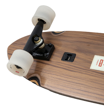 Longboard - Globe Blazer XL walnut/aruba blue