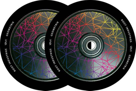 Kółka Do Hulajnogi Wyczynowej Root Air black 2-pak