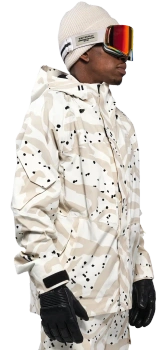 Męska Kurtka snowboardowa Whitespace - AMF Riding Cargo