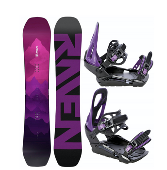 Damski zestaw snowboard Raven Destiny + wiązania s230