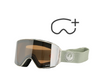 Gogle Snowboardowe - Dragon NFX MAG OTG reused/lumalens silver ion/lumalens amber