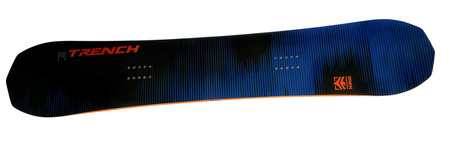 Męska Deska snowboardowa RAVEN Trench Carbon Navy/Orange 
