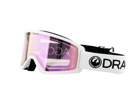 Gogle Snowboardowe - Dragon DX3 OTG white/lumalens pink ion