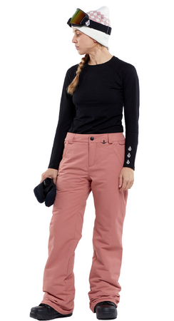 Damskie Spodnie snowboardowe Volcom Frochickie Ins earth pink 2024