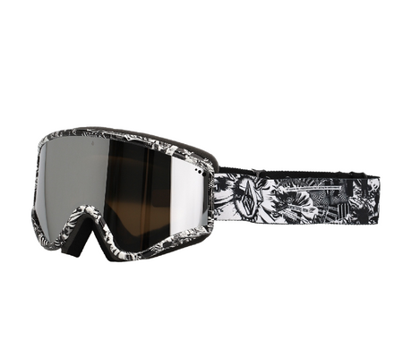 Gogle Volcom Yae op art silver chrome