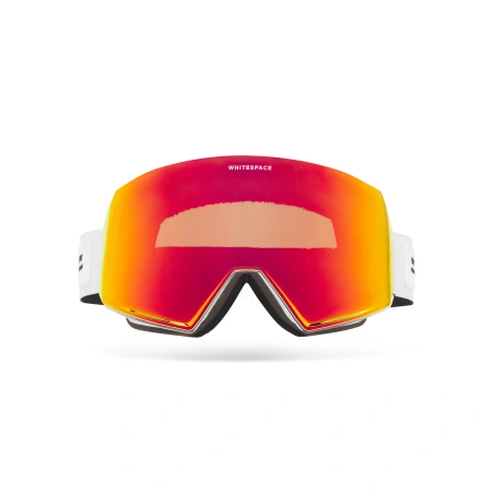 Gogle narciarskie Whitespace MD Icon White/Fire Lens