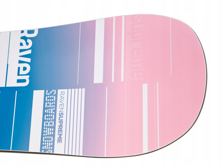 Damska Deska snowboardowa RAVEN Supreme White
