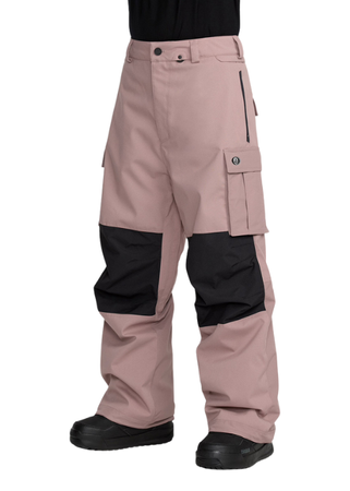 Męskie Spodnie snowboardowe Volcom Nwrk Baggy mauve
