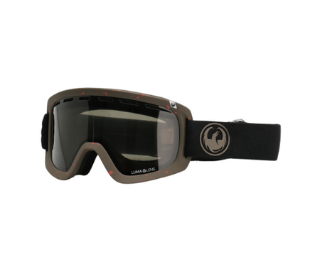 Gogle Snowboardowe - Dragon D1 OTG reused/lumalens dark smoke