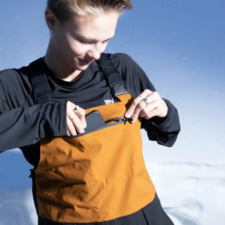 Damskie spodnie snowboardowe ThirtyTwo - Women's Basement Bib copper