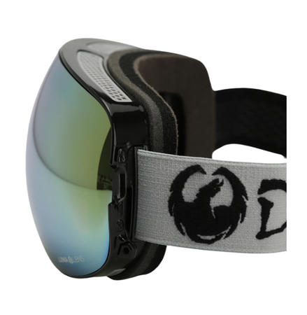 Gogle Snowboardowe - Dragon X2 classicgrey/lumalens gold ion/lumalens amber