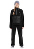 Damska Bluza aktywna Volcom Polar 1/2 Zip black 2024