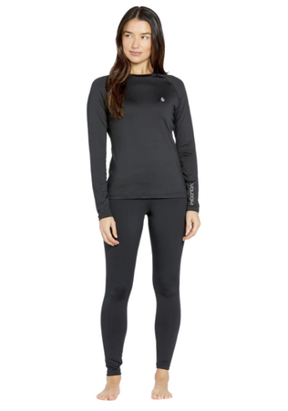 Koszulka Termiczna - Longsleeve Volcom V Science Crew Wmn black