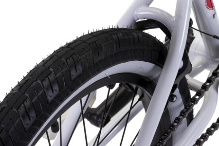 Rower BMX Wyczynowy - Stolen Overlord 20'' white