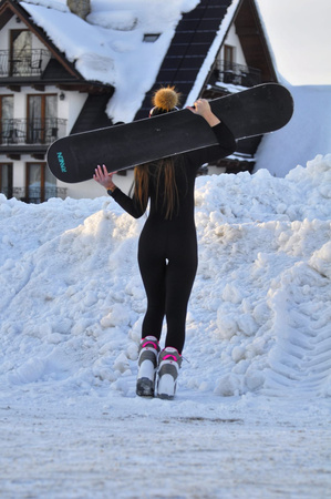 Damski zestaw snowboard Raven pure mint + wiązania s230