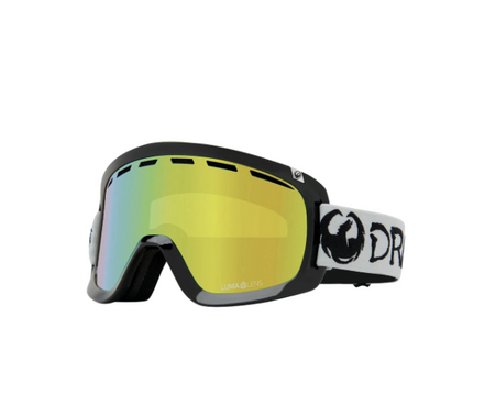 Gogle Snowboardowe - Gogle Dragon D1 OTG classic grey/lumalens gold ion