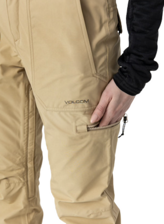 Damskie Spodnie snowboardowe Volcom Knox Ins Gore Tex Sand