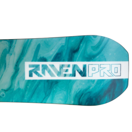 Damska Deska snowboardowa RAVEN PRO Marble Carbon Mint 