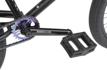 Rower BMX Wyczynowy Radio Evol 20" Matt black