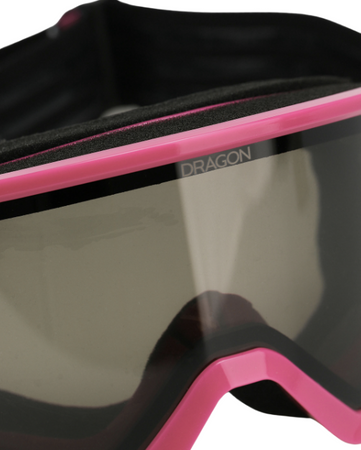 Gogle Snowboardowe -  Dragon DX3 OTG blastedpink/lumalens dark smoke
