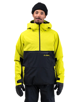 Męska Kurtka snowboardowa Jones - MTN Surf Recycled Anorak lime green