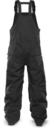 Męskie Spodnie snowboardowe - ThirtyTwo Basement Bib Black